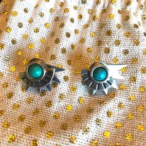 Pamela Love earrings (sterling silver & turquoise)